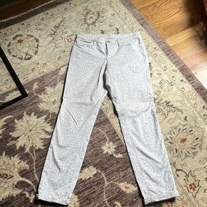 Women’s Ann Taylor loft, animal, print jeans